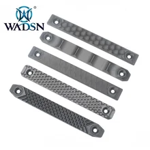 WADSN Тактический RS CNC Handguard Rail Крышка для M-lok и Keymod длинные рейлинги стиль WME08002 охотничье оружие огни аксессуары