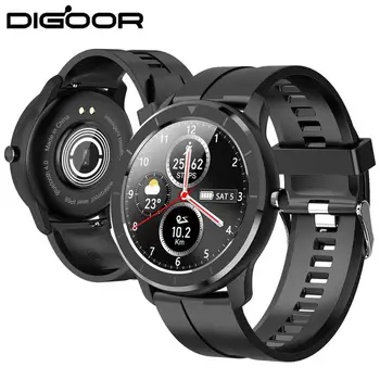 

DIGOOR Smart Watch men women Custom dial Full Touch Screen IP68 Waterproof 2020 SmartWatch Fitness Watches Heart Rate Wristwatch