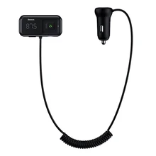 Baseus Car Fm Transmitter Bluetooth-compatible 5.0 Mp3 Player Radio modulator Adapter 3.1A USB Car Charger Handsfree Car Kit