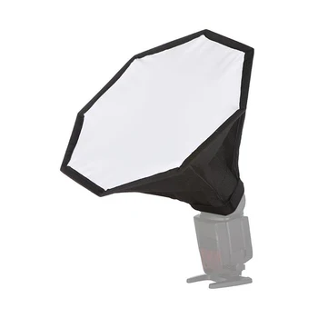 

30cm 20cm Universal Flash Diffuser Light Soft Box Speedlight Softbox for SLR Camera Minolta Pentax Flash Light Diffuser Dropship