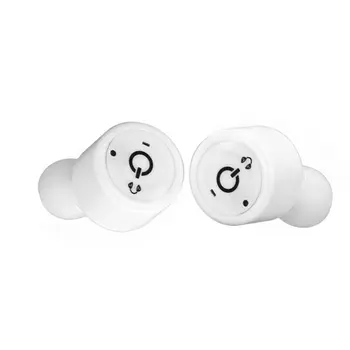 

Mini Wireless Earbuds With Mic True Bass Stereo Noise Canceling In-Ear Earphone Hand-free Earpiece Extra Comfort