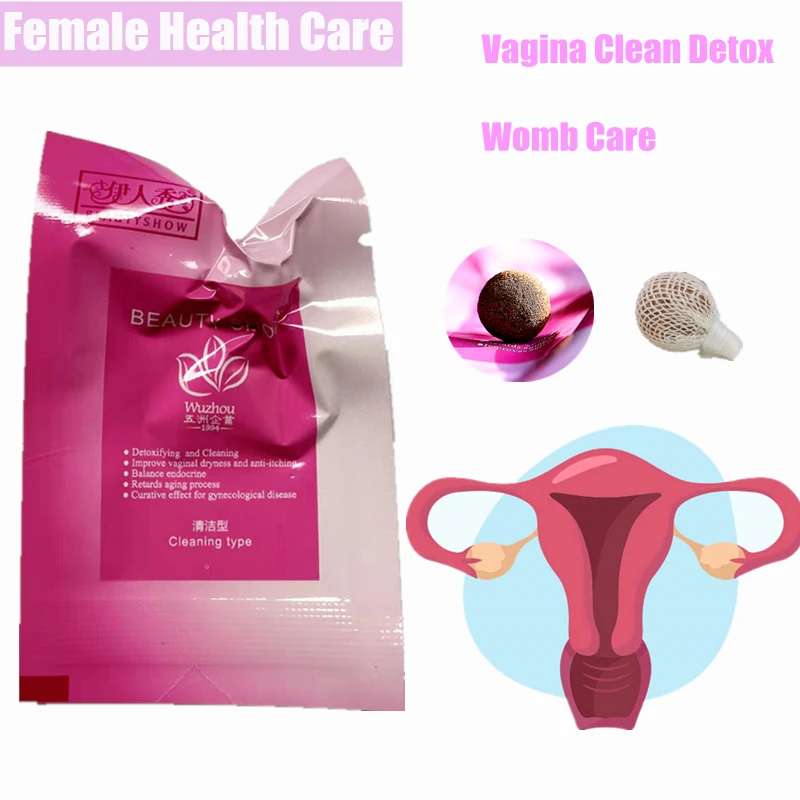 YoniDetoxPearlsVaginalTamponFibroidsVaginaUterusCleaningHerbal