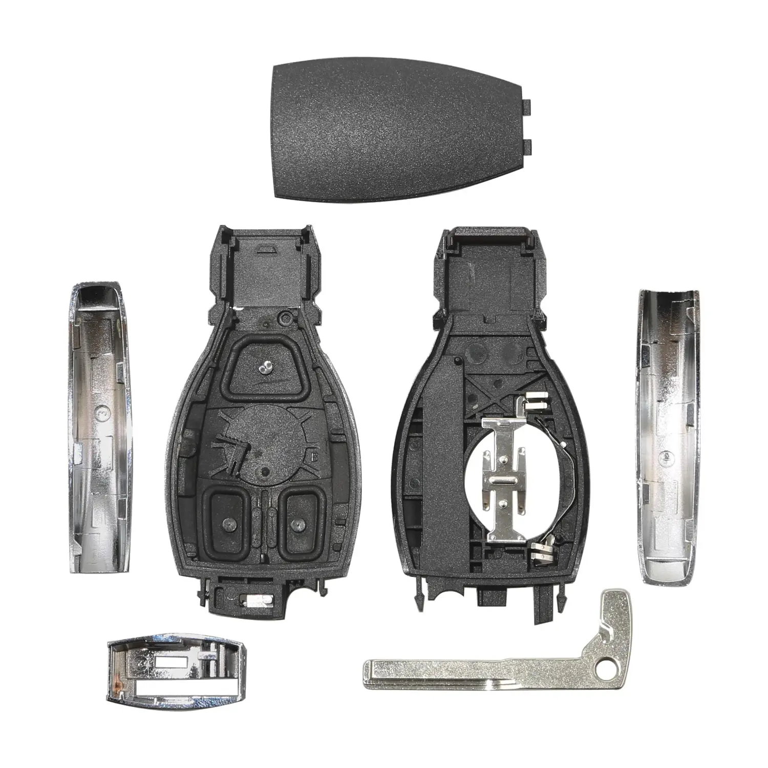Xhorse VVDI BE Key Pro For Benz Remote Key Improved Version With Smart Shell 3 Buttons Get One Token For MB BGA Tool