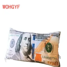 60 см забавные креативные банкноты плюшевая подушка имитация фунта доллара USD евро Деньги подушка для дивана кровать подушка