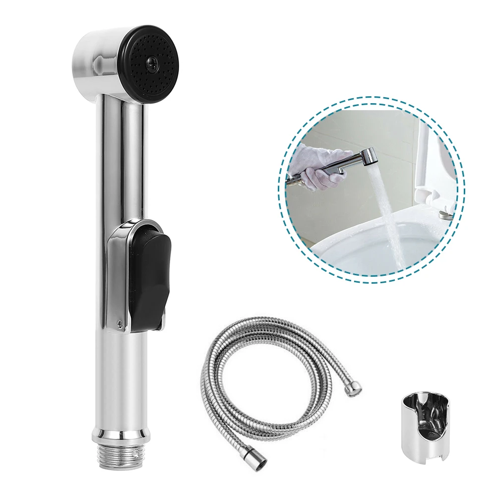 Handheld Portable Diaper Bidet Sprayer Set Toilet Bidet Faucet for Bathroom Hand Sprayer Shower Head Self Cleaning with Hose