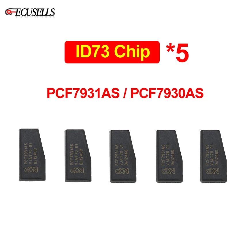 5 шт./лот Автомобильный ключ чип PCF7931AS / PCF7930AS Транспондер PCF7930 ID73 PCF7931 7930 7931 чип|Ключ