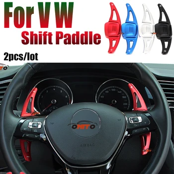 

2pcs/lot Car Steering Wheel Shift Paddle Auto Accessory Shifter Extened Fit for vw C-TREK TERAMONT TIGUAN L PHIDEON CC 2019