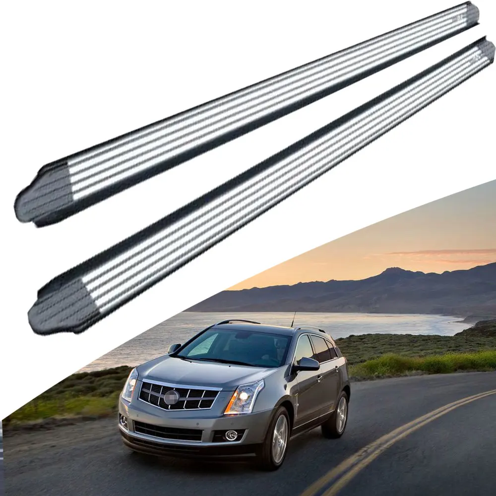 

KINGCHER Fit For Cadillac SRX 2010 2011 2012 2013 2014 2015 Running Boards Side Step Nerf Bar Aluminium