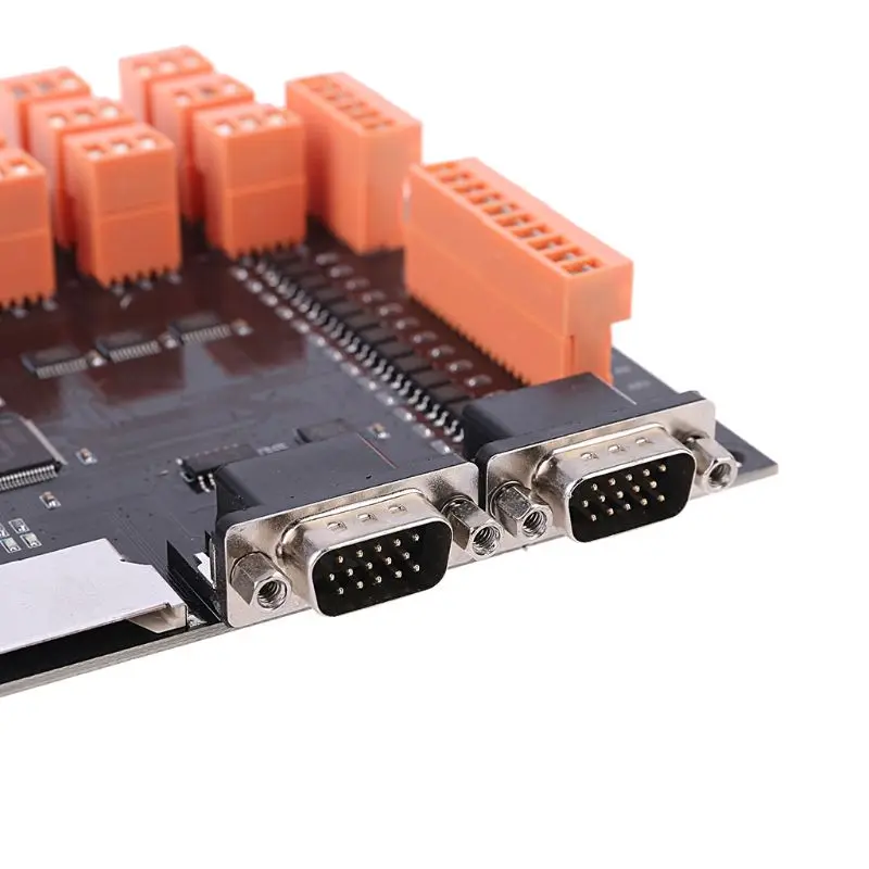  USB 9 Axis 100KHz CNC controlador de Motor paso a paso Placa de adaptación con interfaz MPG para má