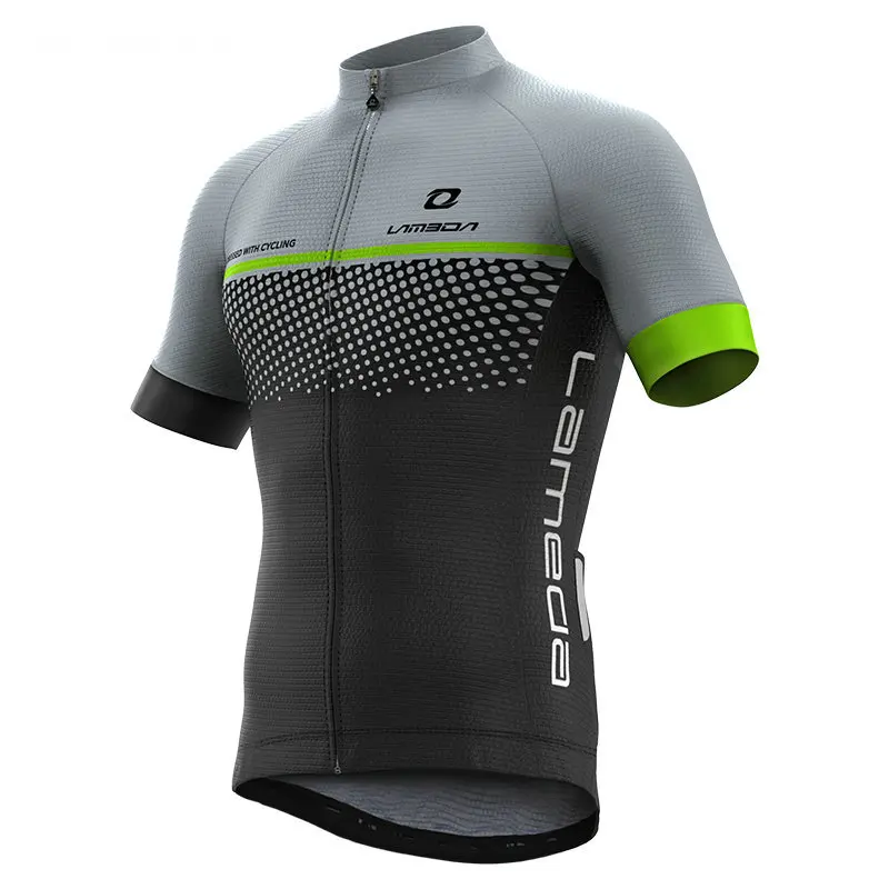 LAMEDA Summer Anti-sweat Cycling Jersey Men Mtb Shirt Quick Dry Breathable Bike Clothes Short Short Sleeve Clothing - Цвет: Style 3 Short