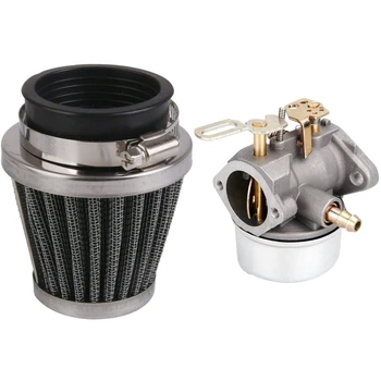 

1pcs 48 mm High Flow Filter Cleaner Air Intake Cone Fuel Saver for the Motorcycle & 1pcs 640052 Carburetor