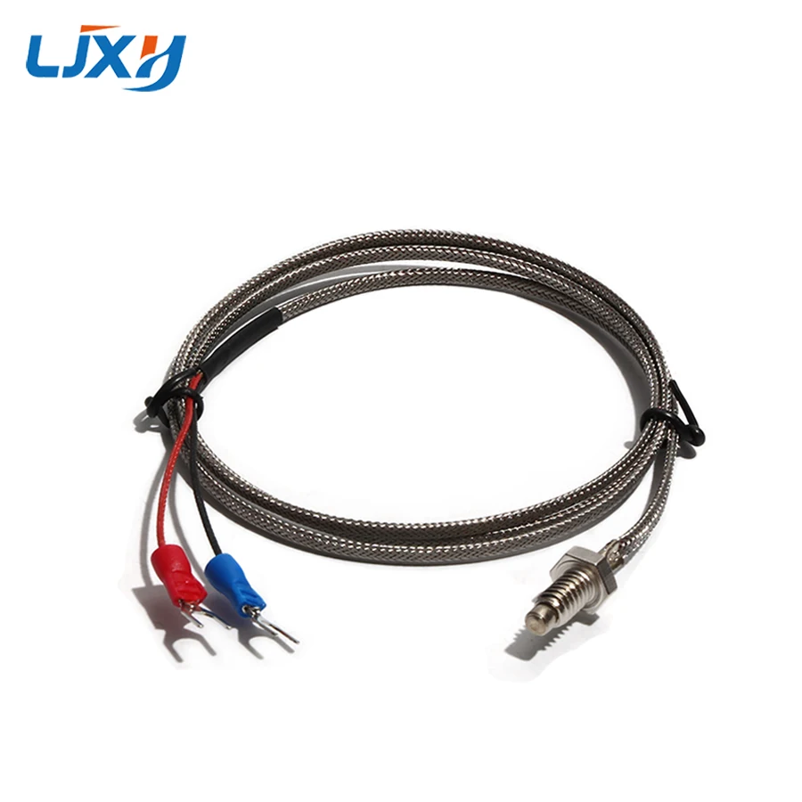 LJXH K-type/E-type/J-type Screw Thermocouple Temperature Control Probe Sensor Thread M6/M8 Thermal Resistance | Бытовая техника