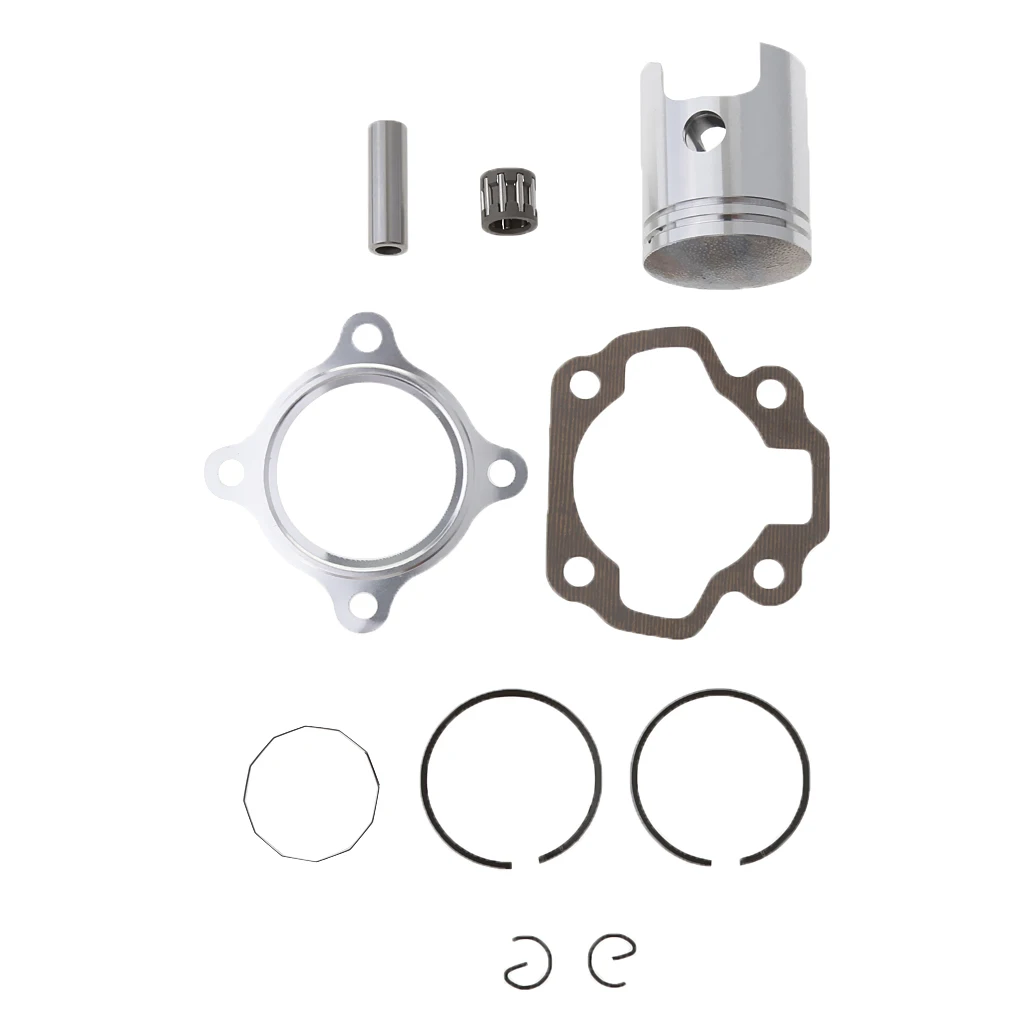 For Yamaha PW50 PW 50 Motorcycle 40mm Piston Rings Pin Engine Gasket Set Kit