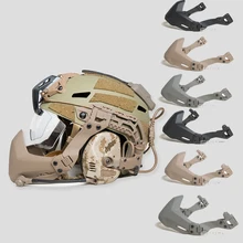 Fma Half Seal Masker Voor Tactical Gear Helm Accessoires Outdoor Paintball Masker Army Airsoft Helm Vouwen Masker Militaire Helm