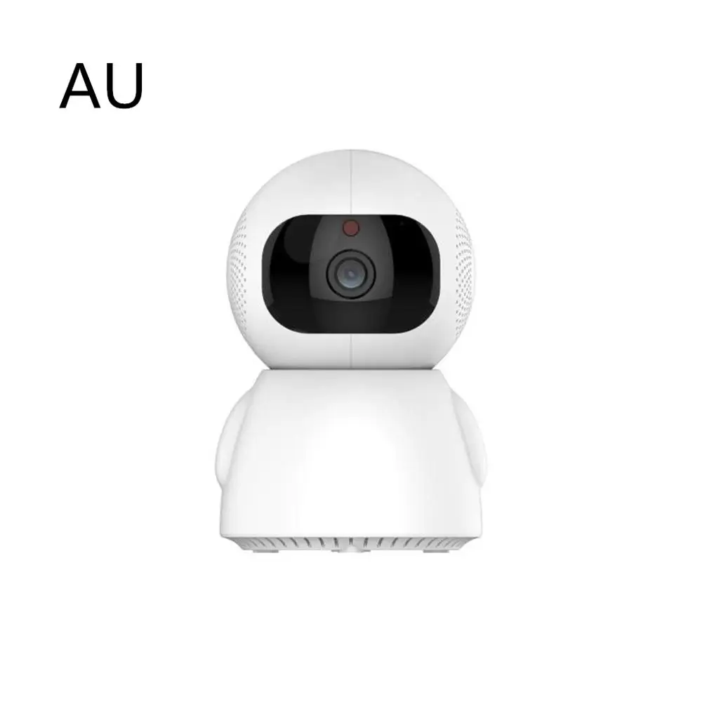 AU Plug HD 1080P ip-камера для домашнего наблюдения Wifi безопасности ночного видения двухстороннее аудио - Цвет: AU Plug