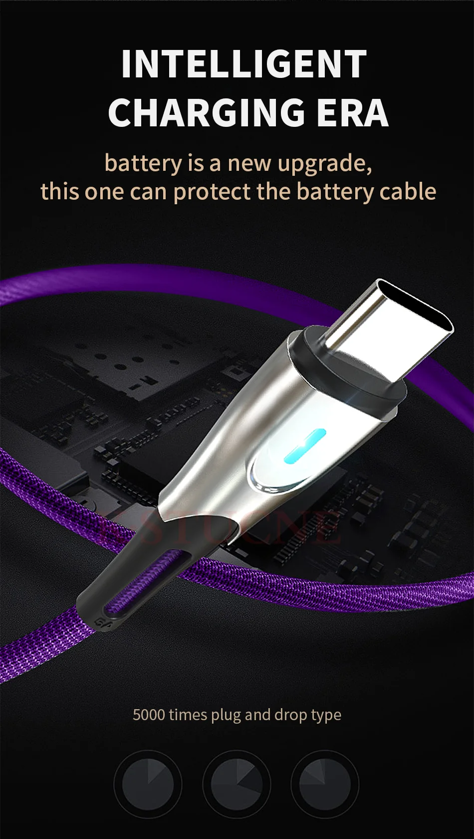 Type C быстрое зарядное устройство кабель для huawei P20 lite 5A usb type-C кабель передачи данных для быстрой зарядки для huawei mate 10 20 pro зарядное устройство Шнур