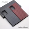 Amstar Real Carbon Fiber Cover Case for Samsung S21 S20 Ultra Note 20 Ultra S21 S20 S10 Plus Z Fold 2 Carbon Fiber Phone Case ► Photo 3/6