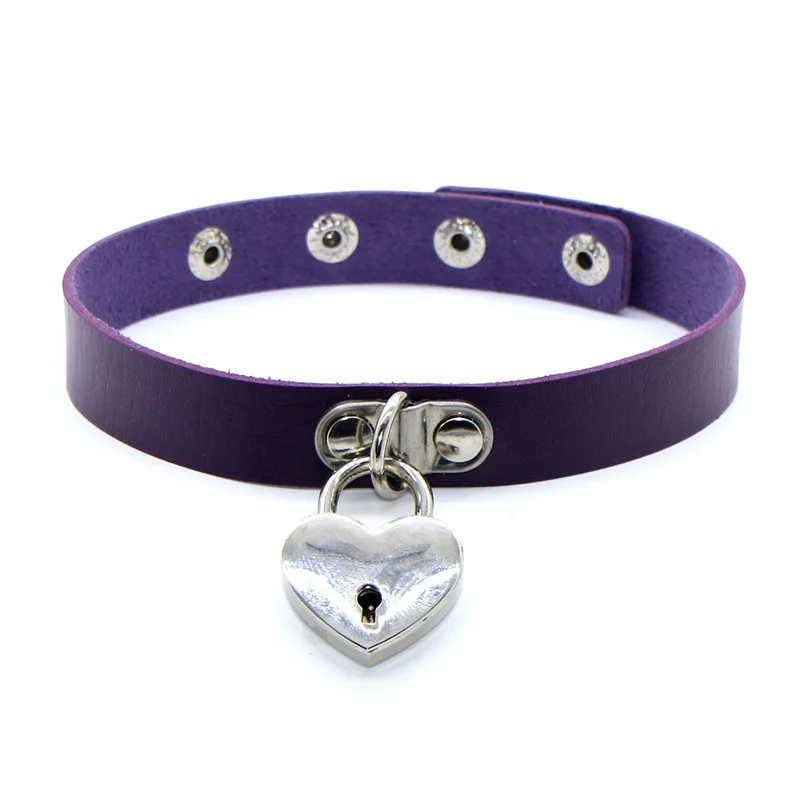 Lock Meaning Cool Lock Choker Collar Women Black Gothic Padlock