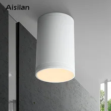 Aisilan светодиодный светильник минималистичный современный стиль поверхностного монтажа Потолочный светильник для гостиной спальни прихожей кухни AC85-260V 7 Вт