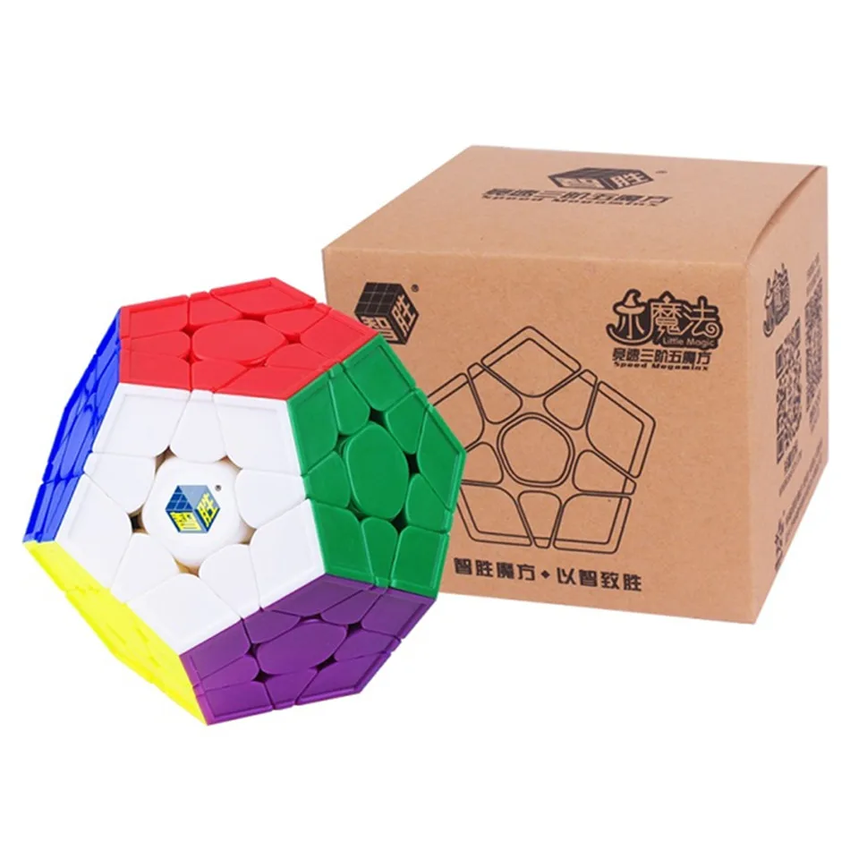 Yuxin Little Magic 3x3 магический куб-мегаминкс Wumofang Додекаэдр Stickerless Puzzle игрушки для детей Детские Подарочные игрушки