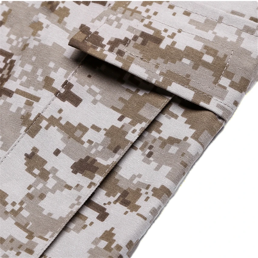  5Color Men Army Military Uniform Tactical Suit ACU Special Forces Combat Shirt Coat Pant Set Camouf