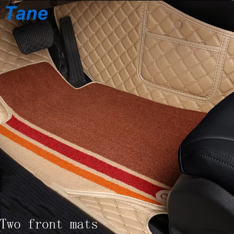 

Tane car floor mat for audi tt mk1 mk2 q7 2007 a4 b7 b8 avant a6 c5 100 c4 a1 sportback a6 2006 4f two car front mats