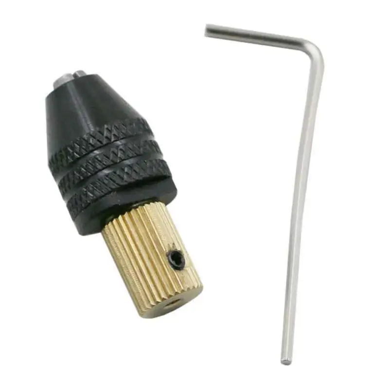 Electric Motor Shaft Miniature Self-tightening Chuck Mini Drill Accessories #8Y 