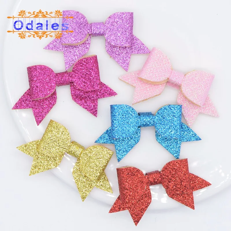 36 шт./лот милые детские нашивки сделай сам из нетканого блестящего полотна с