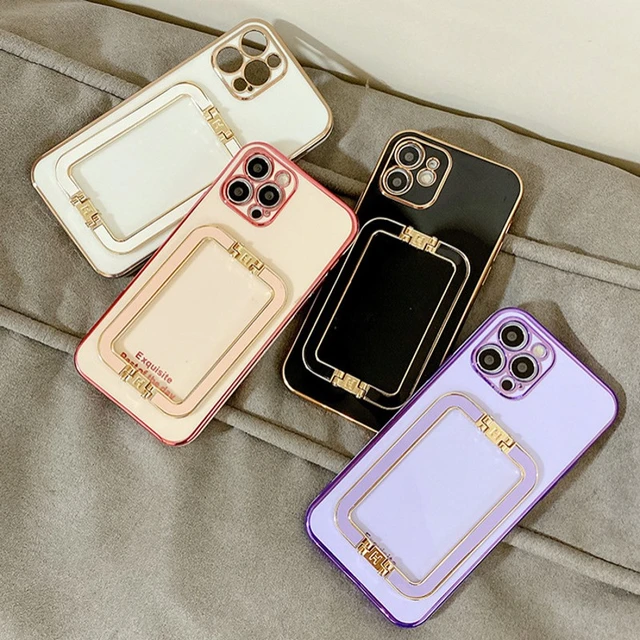 Iphone Xs Max Case Luxury Metal Square  Luxury Phone Cases Iphone 13 Pro  Max - Mobile Phone Cases & Covers - Aliexpress