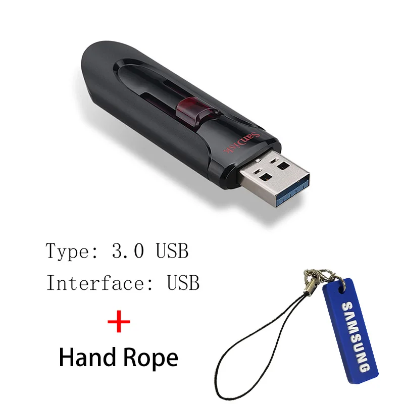Флеш-накопитель sandsandisk 128 Гб 64 ГБ 32 ГБ 256 ГБ USB флеш-накопитель 32 64 128 16 ГБ флеш-накопитель 3,0 USB флеш-накопитель для телефона - Цвет: CZ600 AA