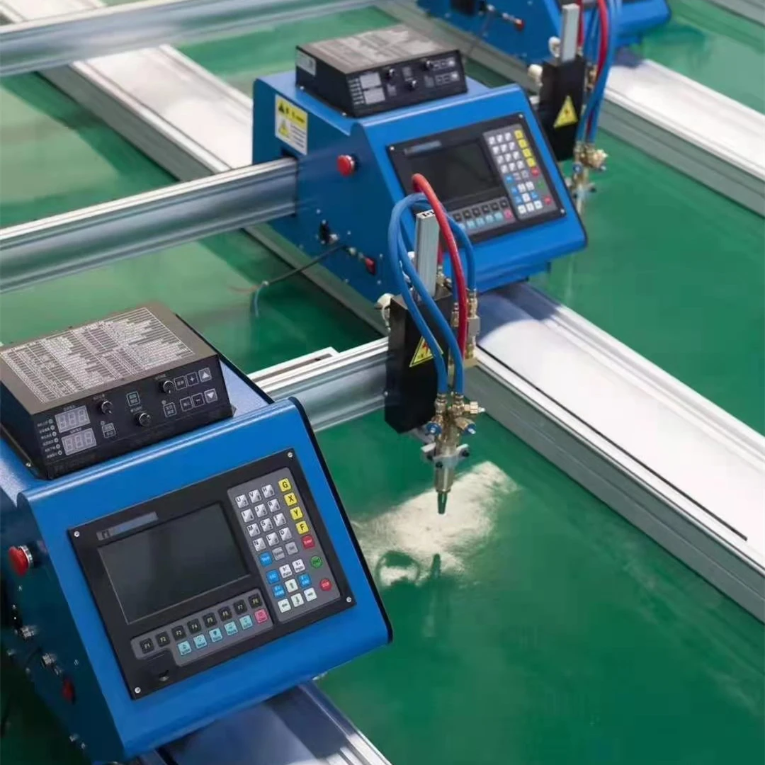 Portable Aluminum Gantry 1325 Cheap CNC Plasma and Flame Cutting Machine 1530 with Plasma Torch 63A 160A 5