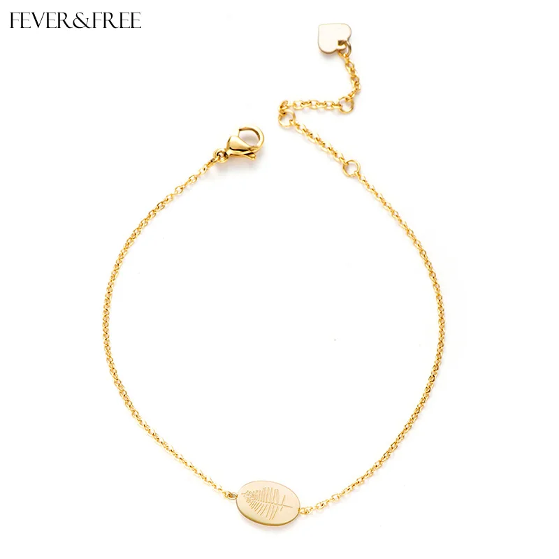 Fever& Free Новое поступление женские ювелирные изделия золотые браслеты из нержавеющей стали ювелирные изделия в стиле бохо браслеты и браслеты оптом Moda Mujer