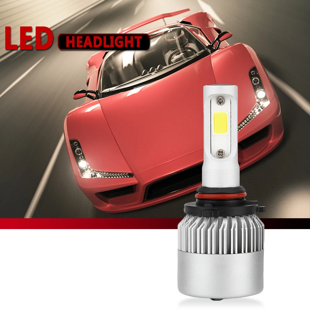 1 шт. 36 Вт 6000 К 9006/9005/H11/H7/H4/H1 светодиодный лампы для фар пригодны для использования светлые Противотуманные фары лампы светодиодный вождения комплект для переоборудования лампы