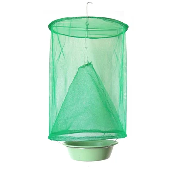 

Garden Supplies Green Foldable Summer Yard Reusable Effectieve Mesh Pest Control Hanging Fly Catcher