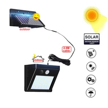 1/4pcs Solar Lights Outdoor 30 LED Waterproof Motion Sensor Security Light Detachable Design Wall Light for Driveway Garden indo