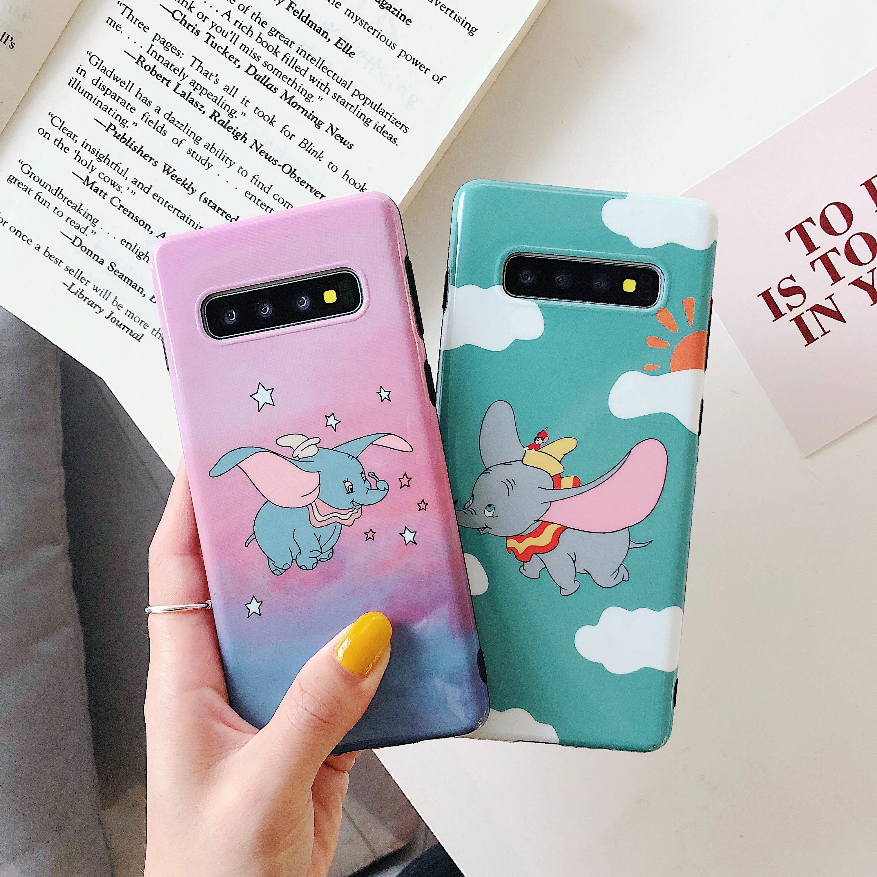 Мультяшный милый чехол для телефона с изображением слона Huawei P20 P30 Mate 20 Pro Nova 2S 3i 4