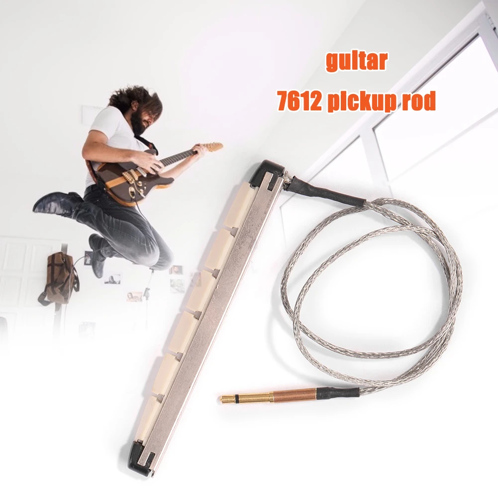 Barra de sillín puente de guitarra acústica de alta sensibilidad, 6 cuerdas, Piezo, guitarra folclórica, tira Flexible, para y accesorios guitarras| - AliExpress