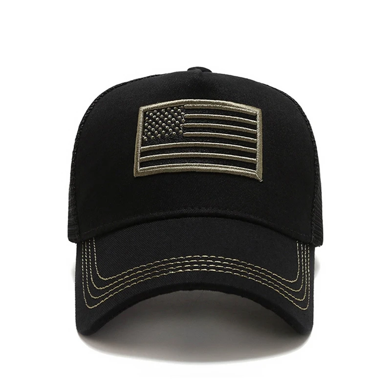 black baseball caps Mash Baseball Cap Men Women Tactical Army Cotton Military Dad Hat USA American Flag US Unisex Hip Hop Hat Sport Outdoor Hats flat cap baseball hat