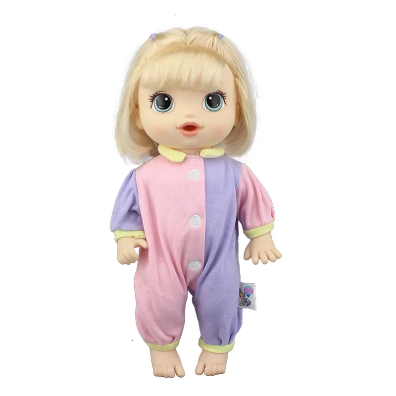 2023 Fashion Suit For 12 Inch 30CM  Baby Alive Doll Toys Crawling Doll accessories 5