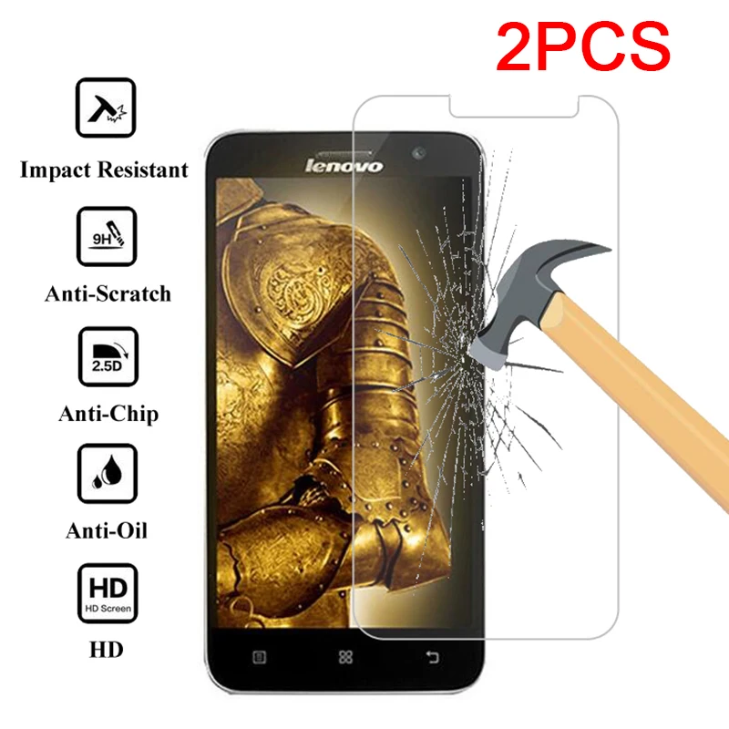 Защитное стекло P780 P2 P1 закаленное для Lenovo A5 A536 A516 9H HD Защита экрана A328 A316i A2010 A1000 |