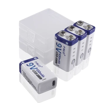 

PALO f22 battery usb 9v battery lithium ion li-ion for microphone