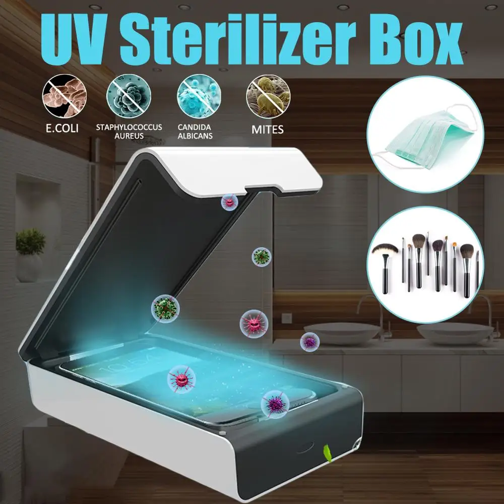 

USB Portable Aroma UV Sterilizer Box Mobile Phone Cleaner Ultraviolet Disinfection Underwear Briefs UV Sterilizer 5V