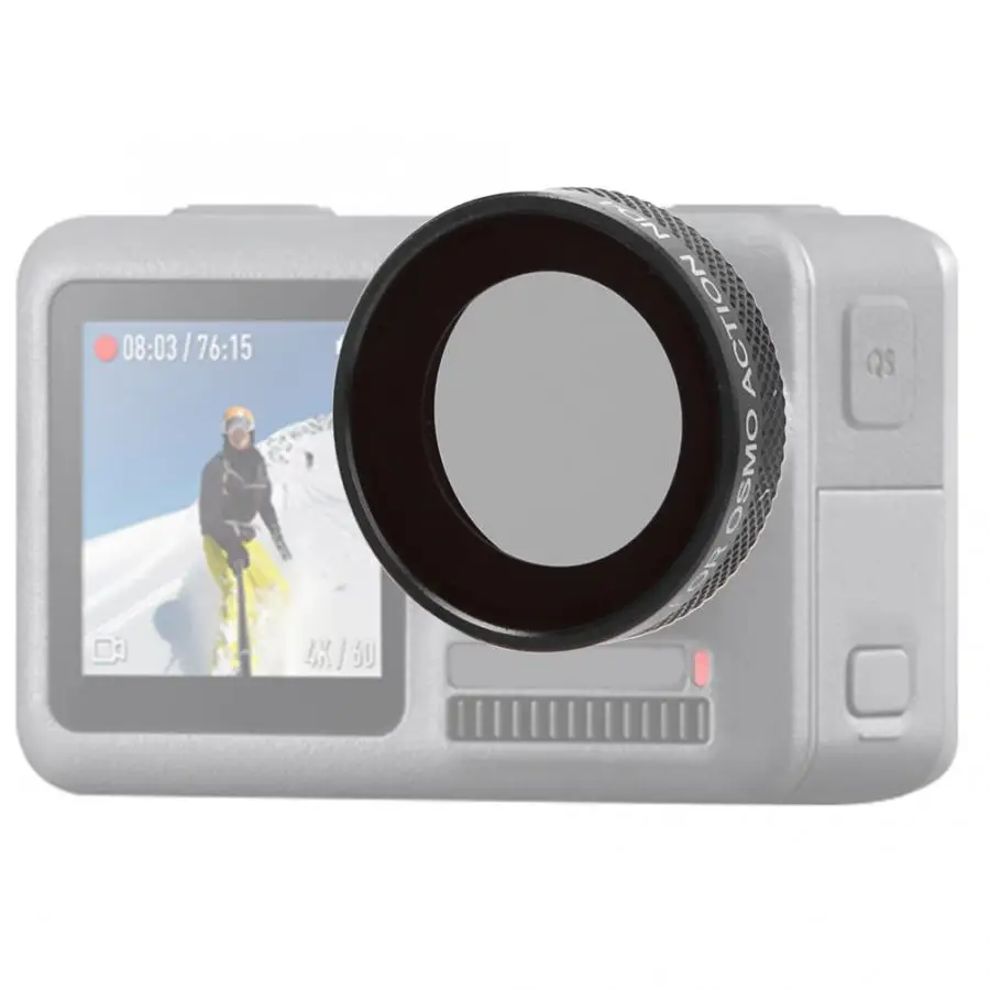 Фильтр для объектива ND4 ND8 ND16 ND32 для спортивной экшн-камеры DJI Osmo s набор фильтров нейтральной плотности для DJI Osmo аксессуары