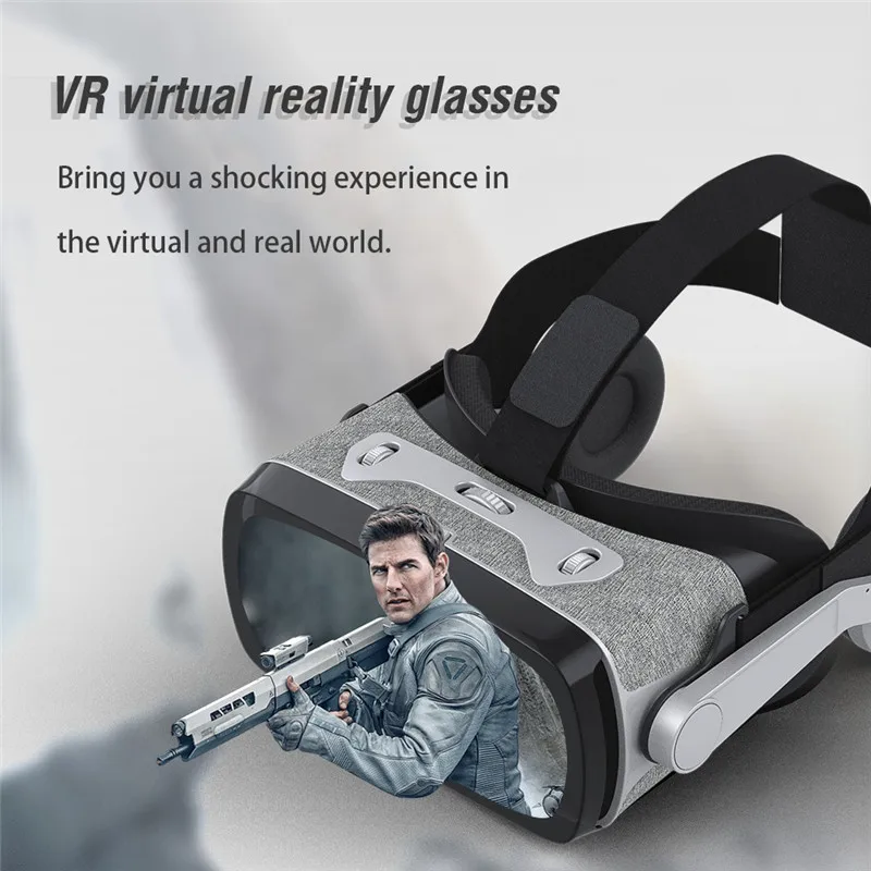 Новые Shinecon 9 0 VR Очки виртуальной реальности с геймпадом 3D очки гарнитура шлем