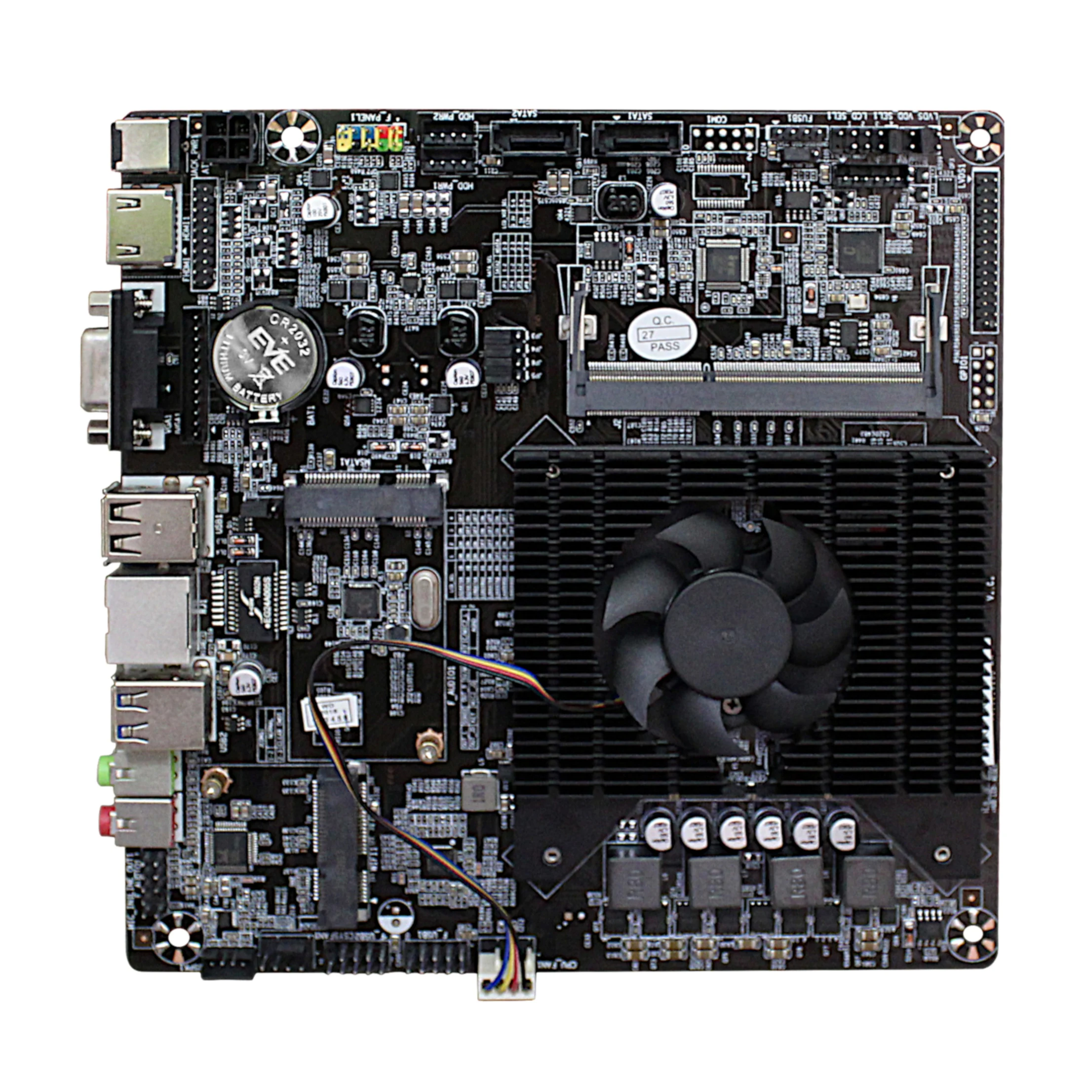 Ультратонкий мини itx Встроенная Материнская плата в CPU A8 6410 R5 обработка Видео