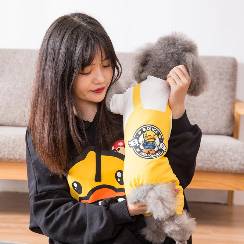 Hipidog Новое поступление четыре ноги теплый зимний комбинезон для собаки хлопковая куртка