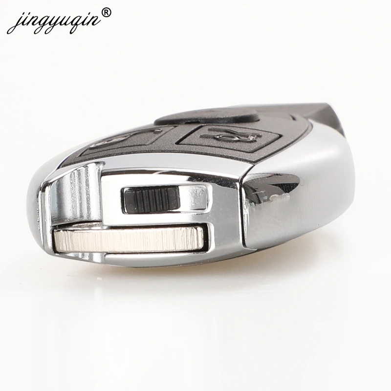 JINGYUQIN BGA STYLE 2/3/4 BUTTONS REMOTE SMART CAR KEY 315MHZ / 433MHZ FOR MB MERCEDES BENZ E S 2SUPPORTS ORIGINAL NEC BGA FOB