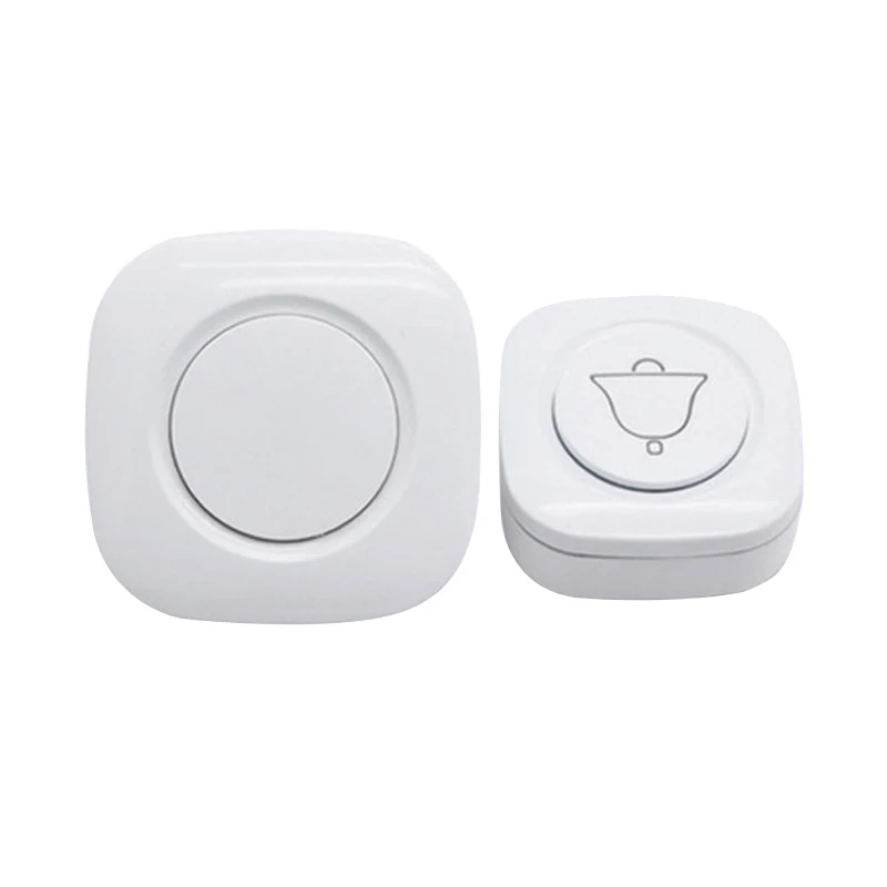 

Wireless Doorbell 100dB Home Security Waterproof Welcome 433MHz Door Bell Smart Chimes Alarm Bells Doorbell LED light 44 Songs