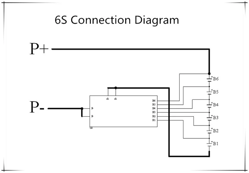 6S 30A BMS плата с NTC Для 3,7 V Ternary литиевая батарея Защитная плата/BMS 7S