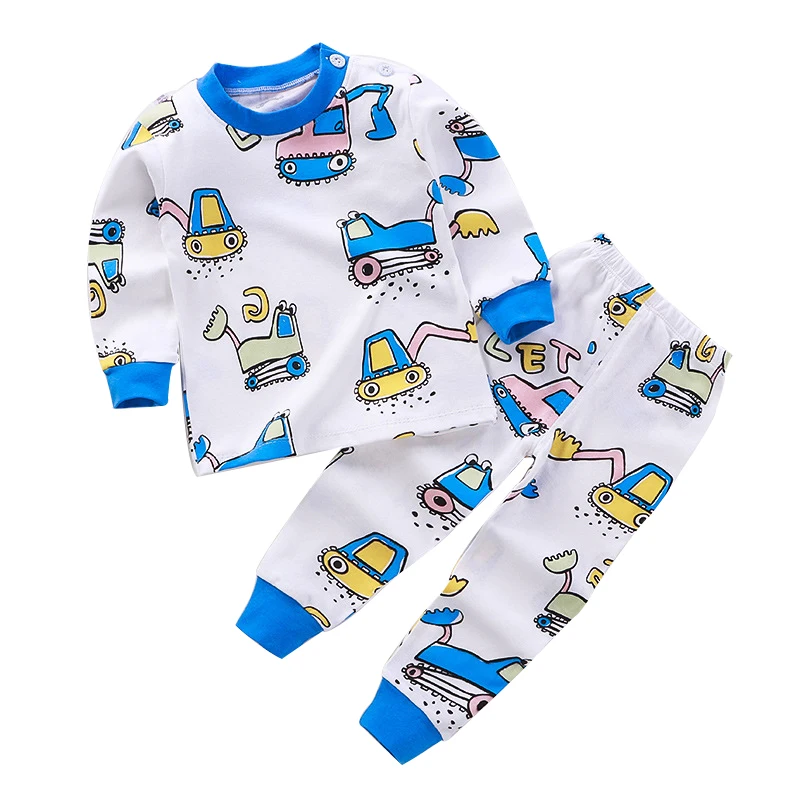 2Pcs/set New Autumn Cotton Baby Boy Clothes For Newborn Clothing Suit Set Costumes Underwear 0-3 Year |